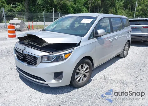 2015 Kia Sedona L из США, поврежденный, VIN KNDMA5C17F6038508